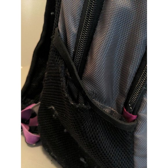 SwissGear Purple/Grey Laptop Backpack Bag - Picture 5 of 9